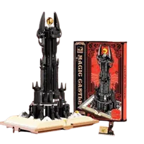 LOTR Magiczny Zamek Barad-dûr LED – Klocki MJI 13018 MOC 969el. TECHNIC / MJI