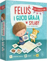 Feluś i Gucio grają w sylaby, gra planszowa, Nasza Księgarnia