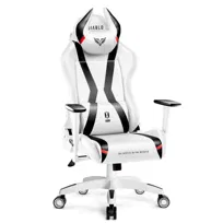 Fotel gamingowy Diablo X-Horn 2.0 biało-czarny King Size