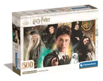 Clementoni, Puzzle, Compact Box, Harry Potter, 500 el.
