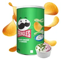 Chipsy ziemniaczane cebulka ze śmietaną Pringles Sour Cream & Onion 70g