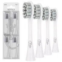 4 Końcówki do szczoteczki sonicznej Oclean SE / X / PRO / X10 / One / Air / Z / Z1 / F1 / FLOW / Endurance SZARE - Reptila