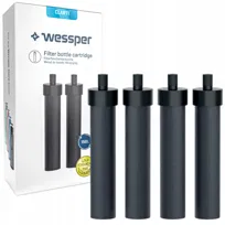 4x Filtr Wessper Clarti do butelki filtrującej Wessper ActiveMax Clarti