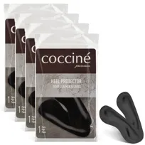 4x Zapiętki skórzane do butów heel protector czarne coccine