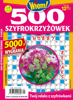 500 Szyfrokrzyżówek Wydawnictwo Bauer Sp z o.o. S.k.