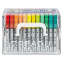 Creadu, zestaw markerów akrylowych, brush, 48 kol.