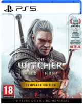 PS5: Wiedźmin 3 Dziki Gon - Edycja Kompletna + Jubileuszowy Steelbook (The Witcher 3: The Wild Hunt - Complete Edition + 10th Anniversary Steelbook)