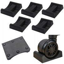 5x Blokada do kół krzesła SIM RACING stoper kół do fotela biurowego gaming