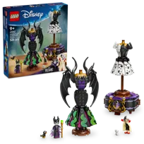 LEGO Disney, klocki, Złoczyńcy Suknie Diaboliny i Cruelli De Mon, 43262