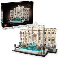 LEGO Architecture, klocki, Fontanna di Trevi, pamiątka z Włoch, 21062