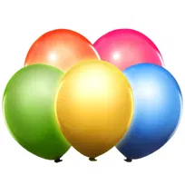Balony Świecące Led Podświetlane 5Szt Mix Kolorów