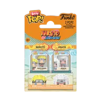 Funko, Funko Bitty POP! Multi-pack,ANIME, Figurka Kolekcjonerska, Naruto Shippuden, Naruto & Jiraiya (2-pack)
