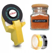 mini DRUKARKA DO ETYKIET UNIWERSALNA MAŁA WYTŁACZARKA MASZYNA DO PISANIA