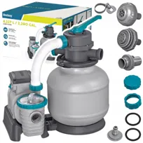 POMPA piaskowa filtrująca do basenów 8327L/h + ZŁĄCZKI, WĘŻE BESTWAY 5849958499