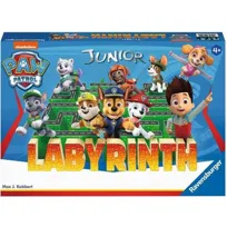PSI PATROL Labirynt Jr - Ravensburger - Gra planszowa dla dzieci - Poszukiwanie skarbów w ruchomym labiryncie - Od 4 lat