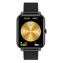 Smartwatch Garett GRC Classic, czarny stalowy