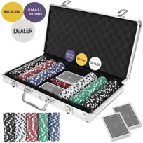 Texas Poker, Zestaw Do Pokera 300 Żetonów, Malatec