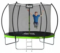 Active Hobby, Trampolina ogrodowa z siatką wewnętrza, 312 cm 10 ft