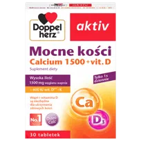 Suplement diety, Doppelherz Aktiv, Mocne kości Calcium 1500 + vit. D