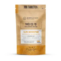 Sun Booster -  wit. D i ochrona skóry, Beta Karoten.  100 tabletek.