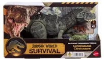 Jurassic World Ryczący dinozaur Ceratozaur, Figurka z atakiem i dźwiękiem, dla dzieci 4+ JKL77