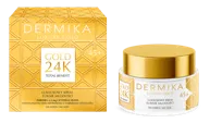 Dermika, Luxury Gold 24k, Luksusowy krem stymulator młodości 55+ dzień/noc, 50 ml
