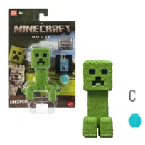 Minecraft Film Creeper, Figurka i akcesoria, dla dzieci 6+ i kolekcjonerów JFR58