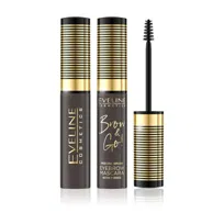 Eveline Cosmetics, Brow & Go, tusz do stylizacji brwi 02 Dark, 6 ml