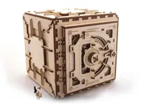 UGears, mechaniczny model do składania, Sejf