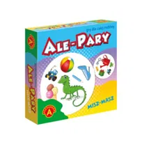 Ale Pary Misz-Masz Alexander Gra Karciana Edukacyjna Dla Dzieci 4+ Karty