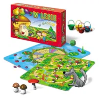 W Lesie/W Sadzie Alexander Dwustronna Gra Planszowa Rodzinna Dla Dzieci 4+