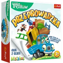 Przeprowadzka Rodzina Treflików, gra planszowa, Trefl