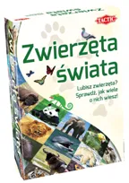 Quizy świata Zwierzęta świata, gra edukacyjna, Tactic