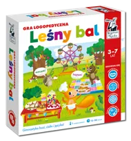 Leśny bal, gra logopedyczna, Kapitan Nauka, gra planszowa