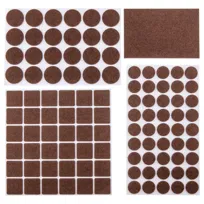 Top Tools, Podkładki filcowe samoprzylepne, brązowe, 106 szt., 98Z146