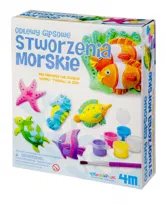 Zestaw kreatywny, Odlewy gipsowe, Stworzenia morskie