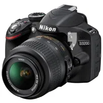 Lustrzanka NIKON D3200 kit + obiektyw AF-S DX18-55M f/3.5–5.6G V