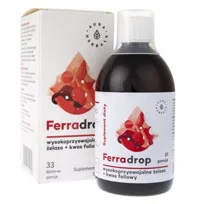 Ferradrop żelazo + kwas foliowy AURA HERBALS, 500 ml