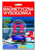 4M, zabawka naukowa Magnetyczna wyścigówka