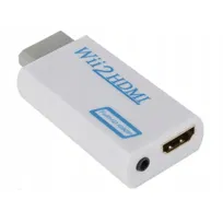 Adapter Konwerter Przejściówka Wii Do Hdmi Biały 1080P