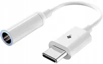 Adapter przejściówka kabel z USB C USB-C do mini Jack 3,5mm AUX Audio 10cm