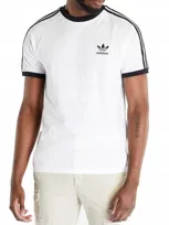 Adidas, Koszulka męska sportowa 3-STRIPES Tee, IA4846, Biała, Rozmiar XL