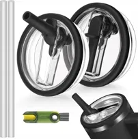 AKCESORIA DO KUBKA STANLEY 2 POKRYWKI 2 SŁOMKI CZYŚCIK DO KUBKÓW 1200ml