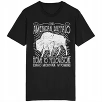 American Buffalo Koszulka Yellowstone Bizon USA