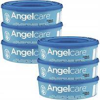 Angelcare - Wkłady do Pojemnika na Pieluchy - Zestaw 6-pak