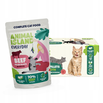 Animal Island Karma Mokra dla Kota Wołowina Zestaw 40x85g
