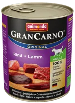 ANIMONDA GranCarno Adult Dog smak: Wołowina + jagnięcina 6 x 800g