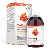 Aura Herbals Colladrop Forte - kolagen morski 10000 mg - 500 ml