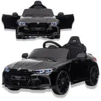 Auto na akumulator BMW M4 Czarne dla dzieci Samochód elektryczny Autko dla dziecka Zabawka sterowana