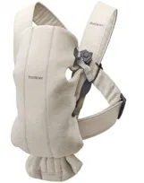 Babybjorn, Mini 3D Jersey, Nosidełko, Jasny Beż